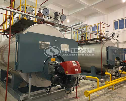 oil fired hot water boiler supply