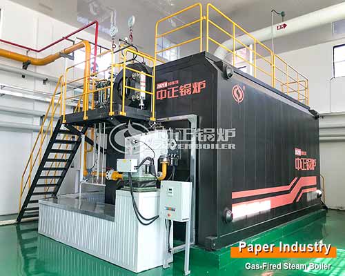 Paper Industry 10 ton Gas-fired Steam Boiler