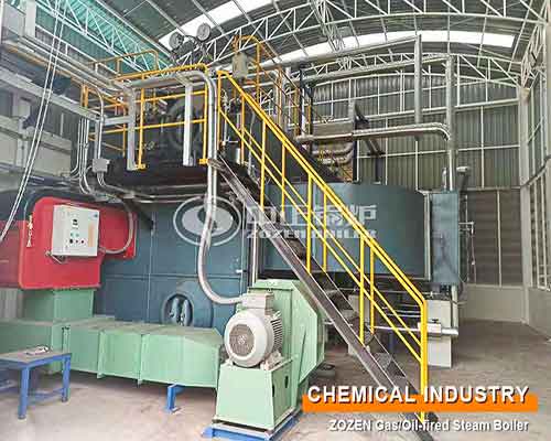 20Ton SZS Water Tube double Drum Horizontal Steam Boiler 