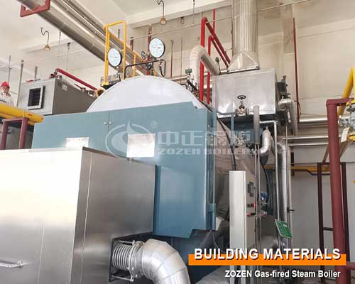 6 Ton/Hour Fire Tube Gas Diesel Oil Fired Steam Boiler