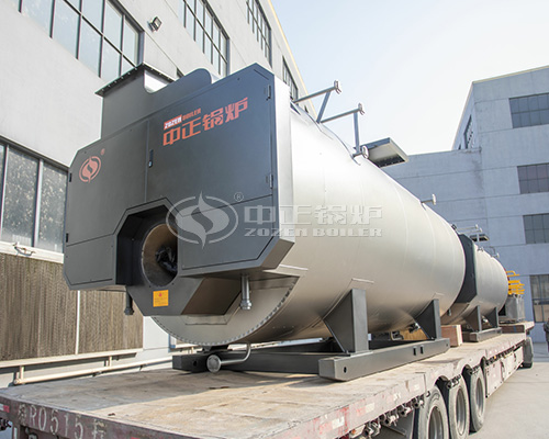 natural gas fuel fired tube steam boiler