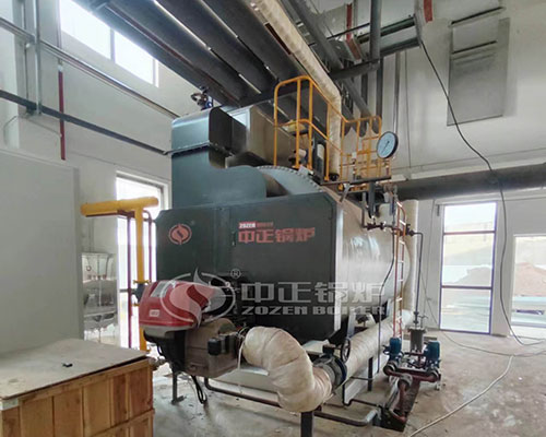 industrial gas fire tube steam boiler