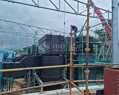 15 Ton Palm Shell Fired Boiler