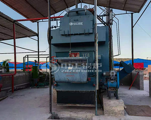 4 ton industrial biomass rice husk fired boiler