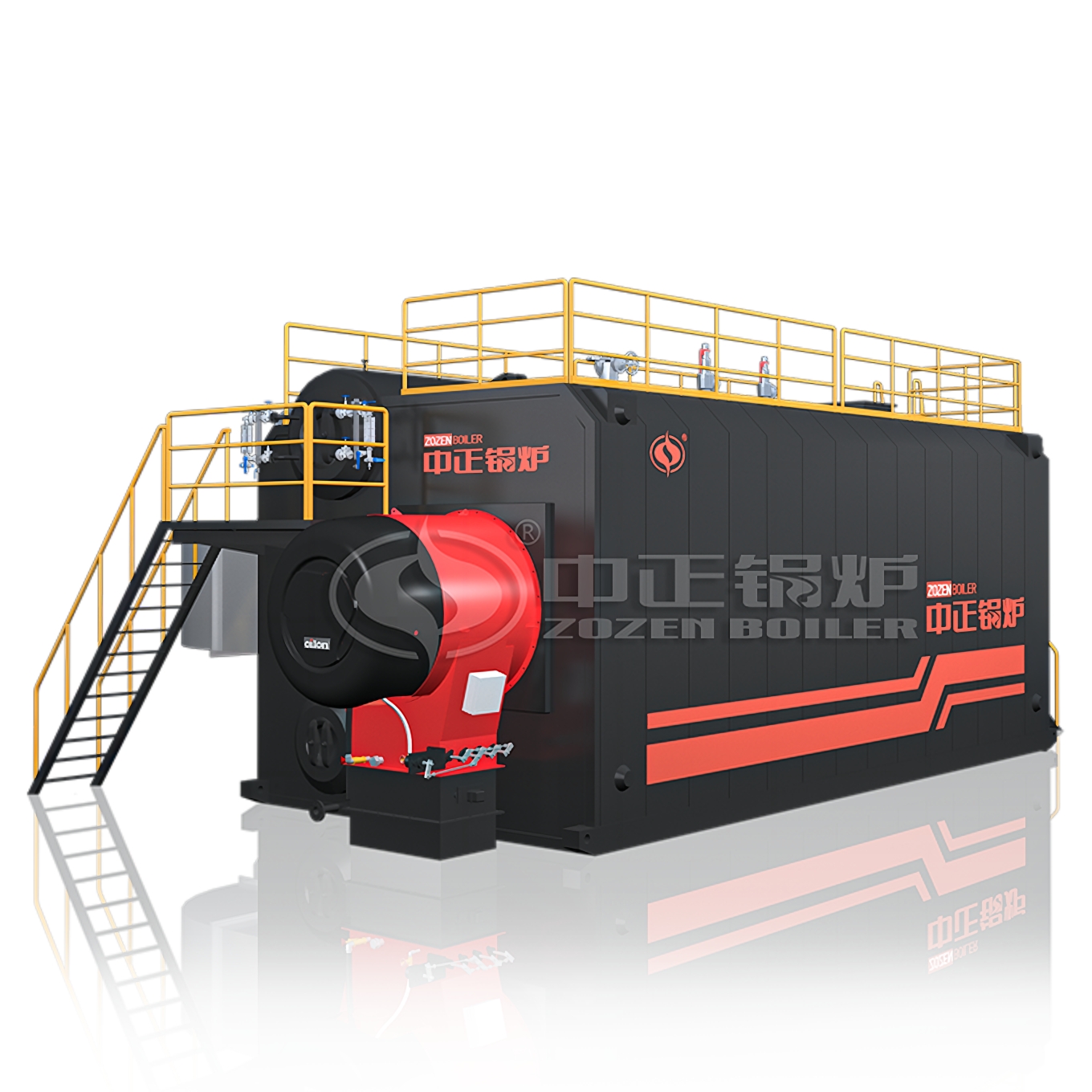 SZS series gas-fired (oil-fired) hot water boiler