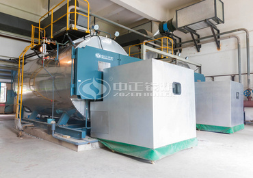 17.5 MW Fire tube hot water boiler