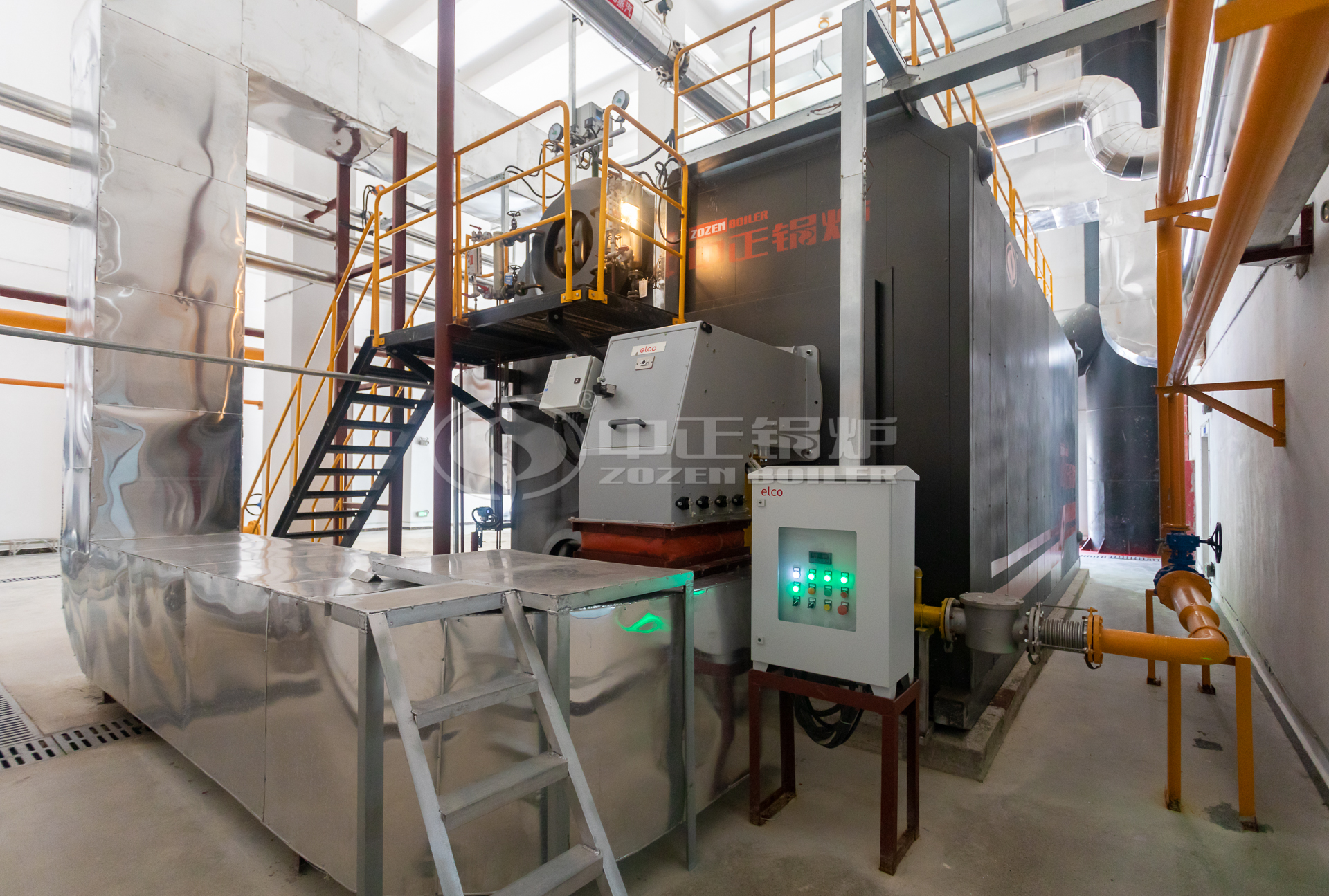 SZS Series Gas Fired Water Tube Boiler