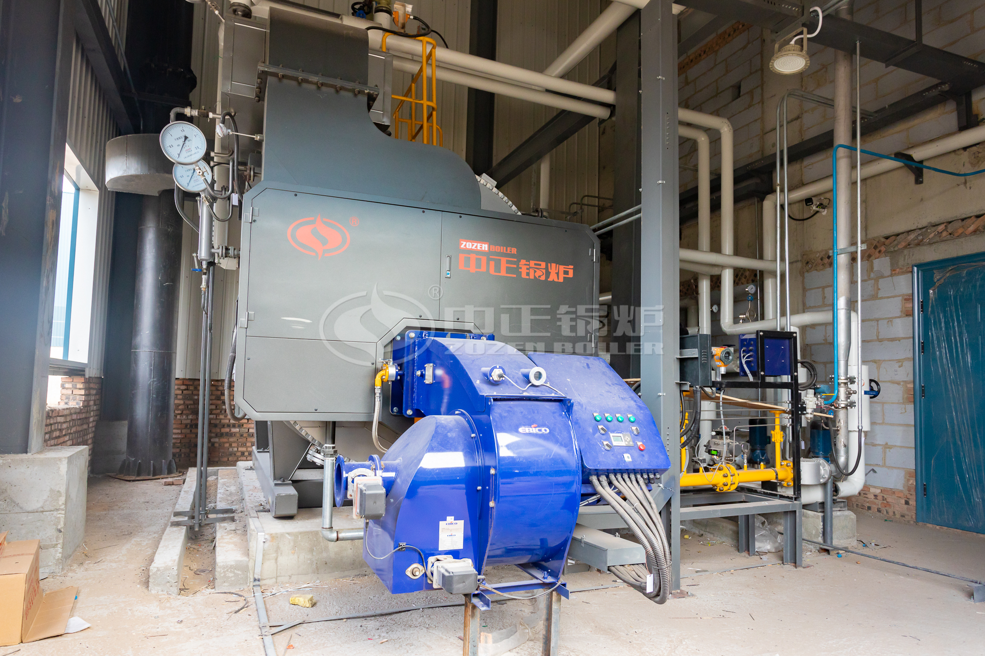 WNS Series Horizontal Fire Tube Steam Boiler