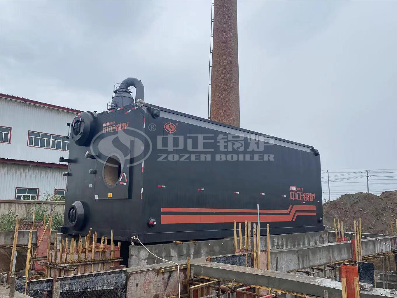 ZOZEN 35 Ton Gas Steam Water Tube Boiler for Tomato Sauce Industry