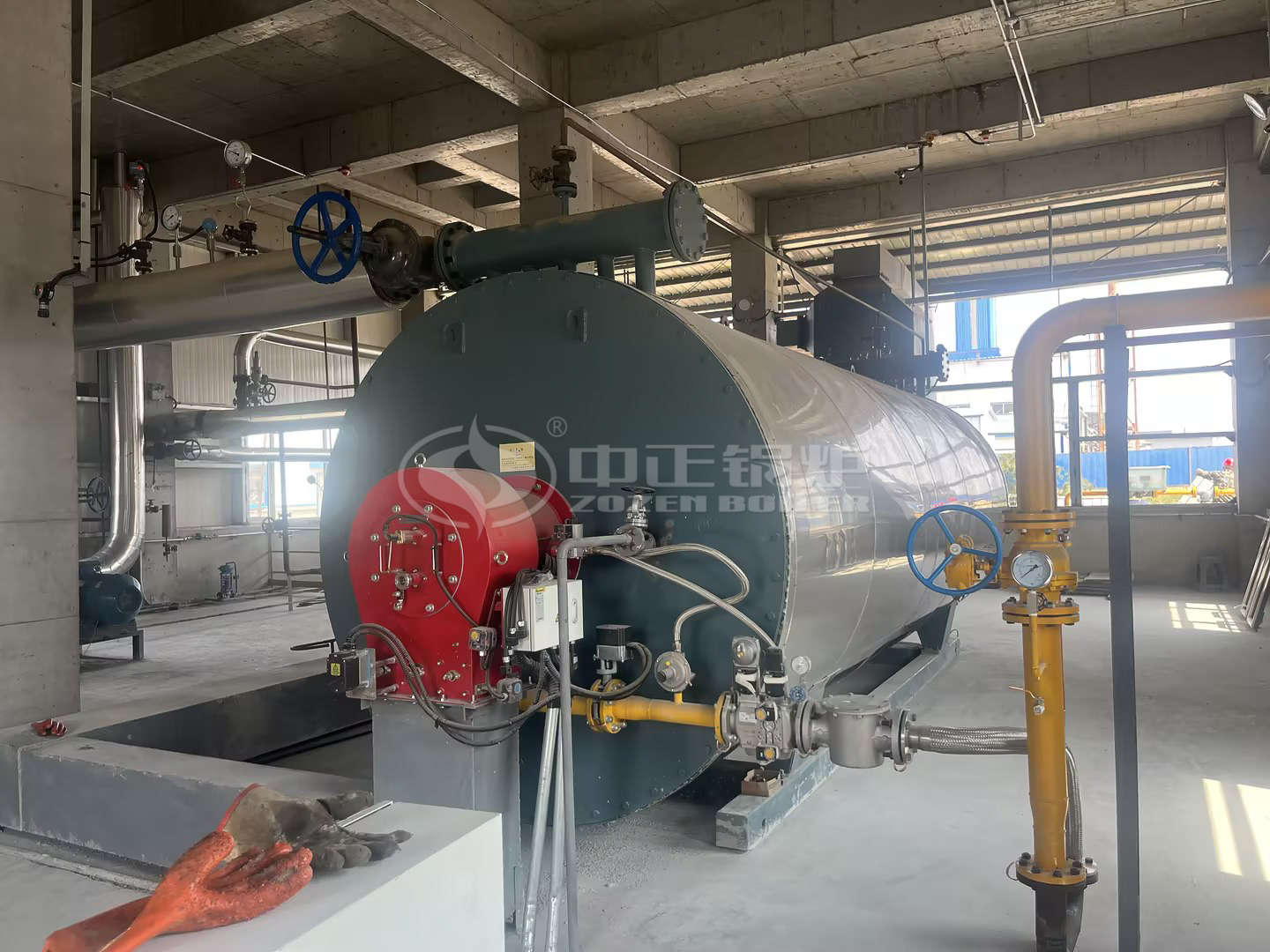 ZOZEN 3 Million Kcal Gas Fired Thermal Oil Heater for Chemical Industry