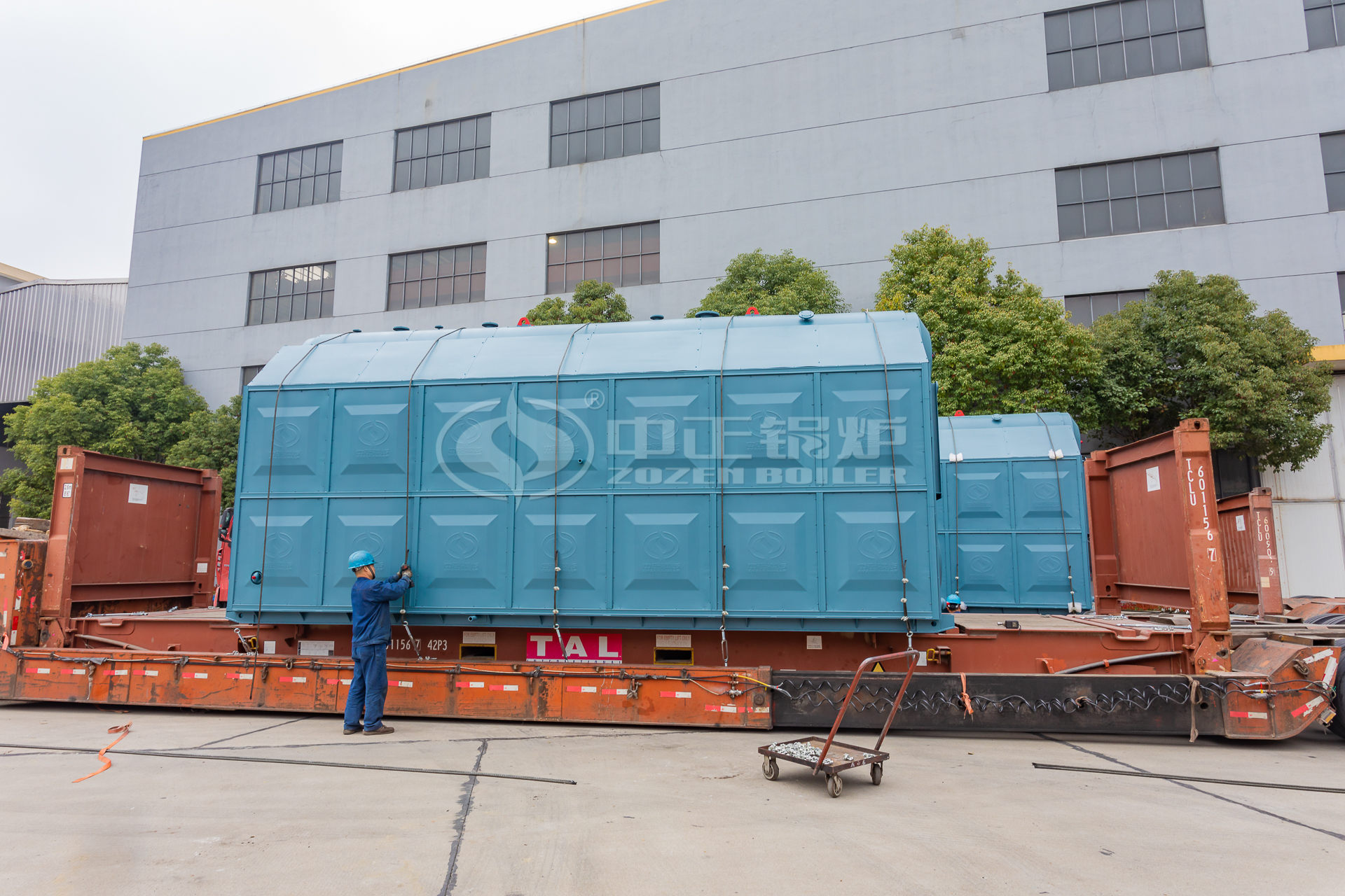 ZOZEN 10 Tph Chain Grate Coal Steam Boiler