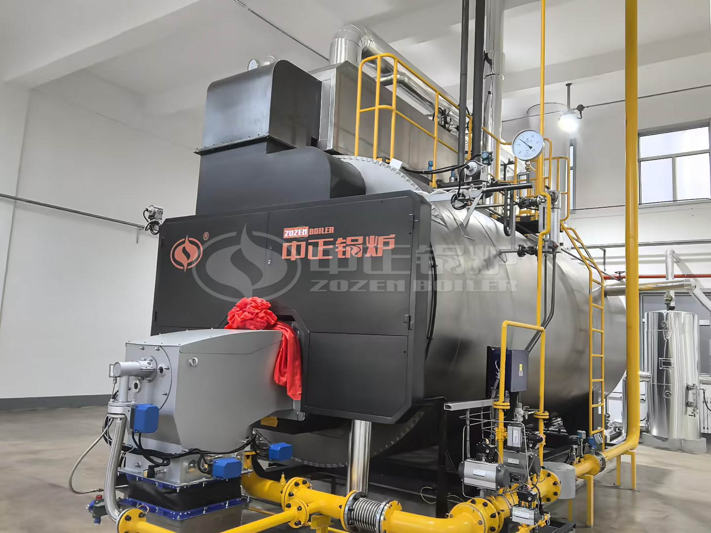 WNS Series Automatic Natural Gas LPG Steam Boiler